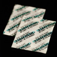 two 20cc oxygen absorber packets with StayFresh branding