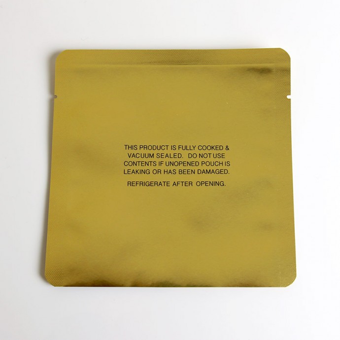 Gold Flat Retort Pouch