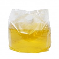 2.64 Gal - 10.375" x 18.125" x 9.5" OD Clear 10 Liter SpoutPAK™ 33mm I.D. Spout (50/case) - SP10LPA33