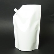 6.75” x 10.5” x 4” 1 Liter BriteWite Spouted Pouch