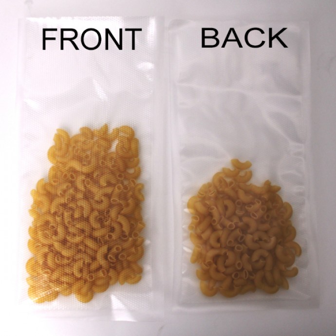 6" x 12" OD 4 mil Channel vacuum pouch food saver bag - SSV4R0612