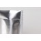 3.125" x 6.0" x 2.0" OD Silver MylarFoil stand up pouch with laser scored tear notch (1,000/case) - AARL02LSTN