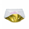 3.125" x 5" x 2" Clear/Gold Stand Up Pouch (1,000/case) - AAVG01ZRC