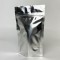 4" x 6.41" x 2.25" Silver Mylar Foil Stand Up Pouch (1,000/case) - AR02Z
