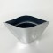 4" x 6.41" x 2.25" Silver Mylar Foil Stand Up Pouch (1,000/case) - AR02Z