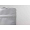 5" x 8" x 3" Matte White MylarFoil Stand Up Pouch with Zipseal, Tear Notch, and Rounded Corners (1,000/case) - BMW03ZRC