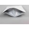 5" x 8" x 3" Matte White MylarFoil Stand Up Pouch with Zipseal, Tear Notch, and Rounded Corners (1,000/case) - BMW03ZRC