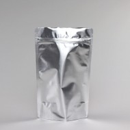 Silver Mylar Foil Stand up Pouch