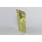 6.0" x 9.375" x 3.25" OD Gold MylarFoil Stand Up Pouch with ZipSeal, Hang Hole and Tear Notch (1,000/case) - CG325ZHH8