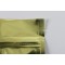 6.0" x 9.375" x 3.25" OD Gold MylarFoil Stand Up Pouch with ZipSeal, Hang Hole and Tear Notch (1,000/case) - CG325ZHH8
