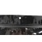 9" x 12" x 3" Black Stand Up Pouch with Plow Bottom Gusset (500/case) - CUSP03Z