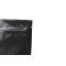 14.75" x 16.75" x 5" O.D. Matte Black stand up pouch with ZipSeal and tear notch (250/case) - LWSMB05Z