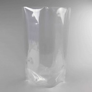 medium clear standing pouch without zipper opening