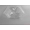 11.0" x 16.2" x 5.75" O.D. Transparent Stand Up Pouch WITHOUT ZipSeal and Tear Notch (250/case) - NGMPC575