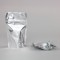 3.125" x 5" x 2" Clear/Silver Stand Up Pouch (1,000/case) - AAVS01ZRC