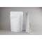 7.625" x 11.75" x 4" OD Clear / Matte White Mylar Foil Stand Up Pouch (500/case) - EVMW04ZRC