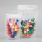 5" x 8" x 3" OD Clear Matte Stand Up Pouch with Zipper and Tear Notch (1,000/case) - BMMPF03ZRC 