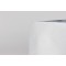 6.69" x 8.5" x3.5" OD PAKVF4W White MylarFoil stand up pouch w/ rounded corners and tear notch (1,000/case) - NDWS35ZRC