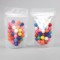 4" X 6.41" X 2.25" Transparent Matte Stand Up Pouch with ZipSeal and Tear Notch (1,000/case) - AMMPF02ZRC