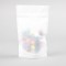 4" x 6.41" x 2.25" Rice Paper Stand Up Pouch with Window, ZipSeal, and Tear Notch (1,000/case) - ARPWD02ZRC