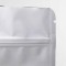details of white standing pouch corner details of ter notch and rounded corners