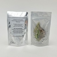 Clear/Silver Stand Up Pouch