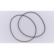 Pack of (2) 13.5" Urethane Belts for RS2225 Sealers