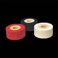 White, red and black color ink wheels