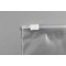 6.5" x 6.0" O.D. PE slider pouch (250/case) - SZPE06506