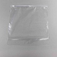 Single transparent slider pouch