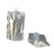 3.5" x 5.25" x 1.5" Silver SpoutPAK™ 3.72 fl. oz. (500/case) - FTSSP100VF4NRC