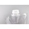 7.375" x 12" x 4" Clear SpoutPAK™ with 33mm spout, 2 Liter (250/case) - FTSSP2LCSISLT