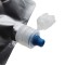 5.0" x 3.0" x 9.75" OD Silver SpoutPAK™ with Side Gusset and Flip Top Fitment (500/case) - FTSSPV6CN1L