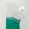 6.5” x 10” x 4.3” OD 1 Liter Clear SpoutPAK™ with Tamper Evident Cap, 33.81 fl. oz. (250/case) - SP1000PM5.5RC