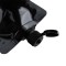 4.25" x 6" x 2.625" O.D. Black SpoutPAK™ with 16mm Flip Lid Cap, 5.25 fl oz / 155 mL (500/case) - SP125VF5NBSC 4.25" x 6" x 2.625" O.D. Black SpoutPAK™ with 16mm Flip Lid Cap, 5.25 fl oz / 155 mL (500/case) - SP125VF5NBSC