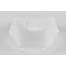 1.3 Gal - 13" x 12.75" x 6" OD White SpoutPAK™ (200/case) - SP135GPA22BW