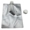 packs flat and stores well flat silver liquid fitment pouch with screw cap
