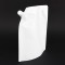 8.25" x 10.825" x 3.125" OD BriteWite™ SpoutPAK™ Stand Up Pouch with 14mm fitment, Rounded Corners, and Handle, 50.72 fl. oz. (250/case) - SP1KGBW