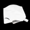 8.25" x 10.825" x 3.125" OD BriteWite™ SpoutPAK™ Stand Up Pouch with 14mm fitment, Rounded Corners, and Handle, 50.72 fl. oz. (250/case) - SP1KGBW