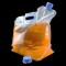 2.7 Gal - 16.5" x 15" x 7" OD Transparent SpoutPAK™ with 33mm I.D. Fitment (100/case) - SP265GPA33