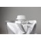 7.375" x 12" x 4" OD Silver SpoutPAK™ with 33mm I.D. Spout, 2 Liter (250/case) - FTSSP2LCSISL