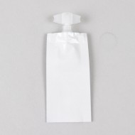 1.25" x 2.5" OD White SpoutPAK™ with 2.2 mm Reclosable Spout