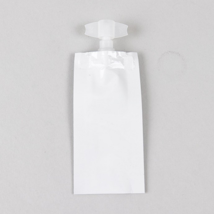 1.25" x 2.5" OD White SpoutPAK™ with 2.2 mm Reclosable Spout - SP02OZ022MM