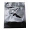 5.3675" x 6.5" x 2.5" OD Black Stand Up Pouch with ZipSeal™, Tear Notches, and Valve (1,000/case) - CBBWS25ZV