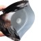 5.3675" x 6.5" x 2.5" OD Black Stand Up Pouch with ZipSeal™, Tear Notches, and Valve (1,000/case) - CBBWS25ZV