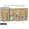 6" x 9.6" x 3.25" OD Kraft Foil Stand Up Pouch (1,000/case) - CLK325ZRC