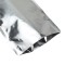 bottom expands for stable bottom bottom gusset of silver stand pouch