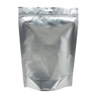 8.5" x 12" x 3.5" O.D. Stand up pouch with sombrero hanghole, zipseal and tear notch (500/case) - CSUP08512BG35
