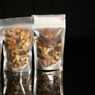 Clear/Silver Stand Up Pouch with ZipSeal