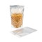 6.69"x 11" x 3.5" Clear/Silver Stand Up Pouch (1,000/case) - DVS35ZRC